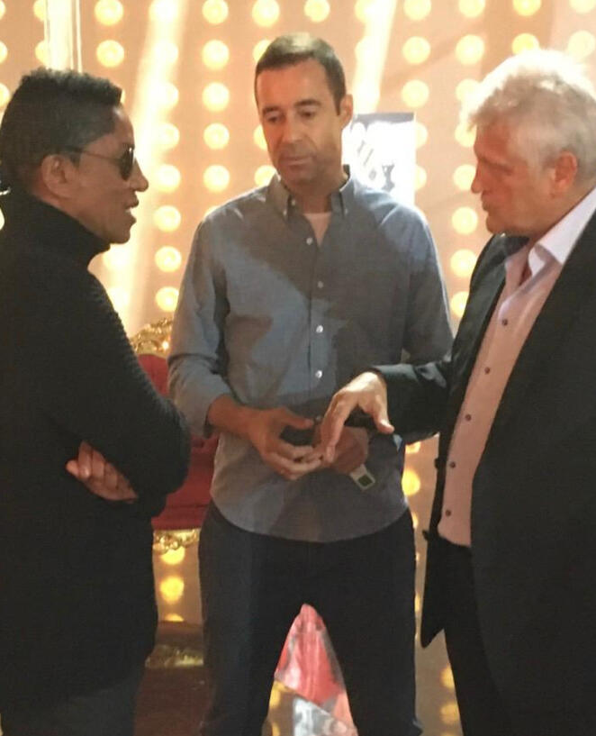 Kai Pflaume, Jermaine Jackson & Dieter Wiesner