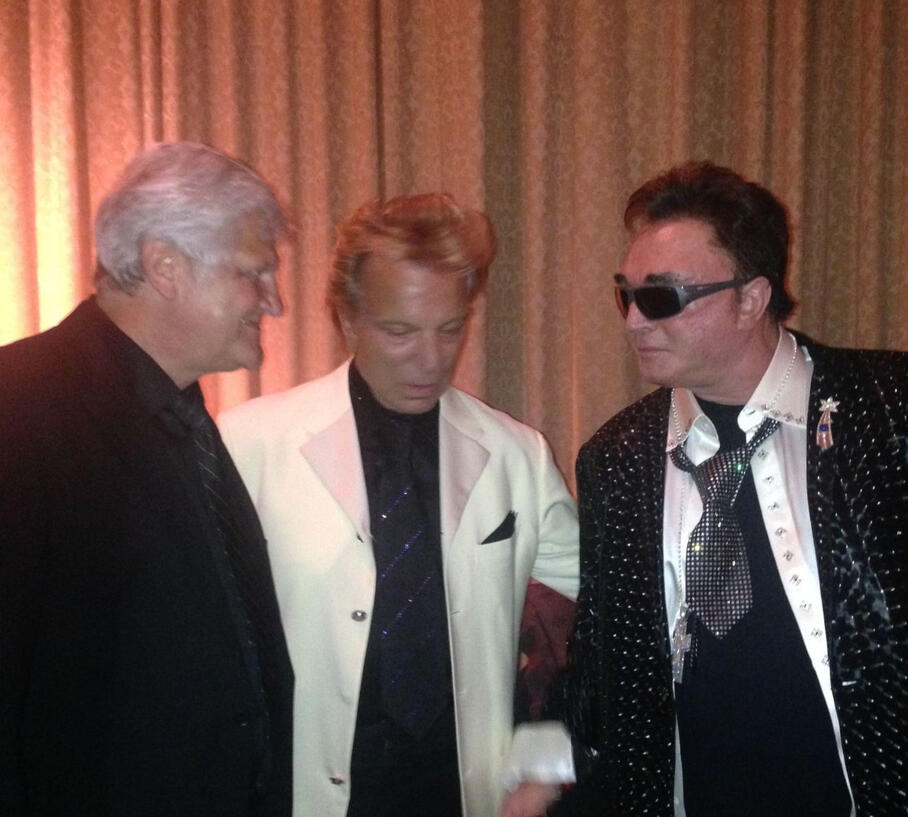 Siegfried, Roy & Dieter Wiesner