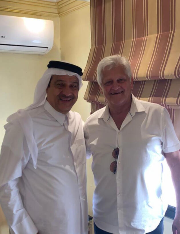 Captain Ghassan & Dieter Wiesner