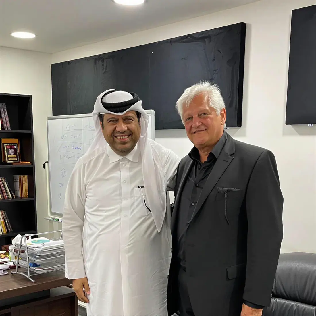 Minister of Culture with Dieter Wiesner
