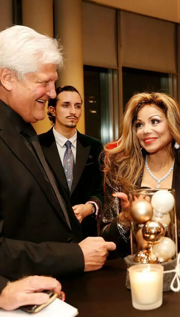 Dieter Wiesner attending the Kinderlachen charity gala